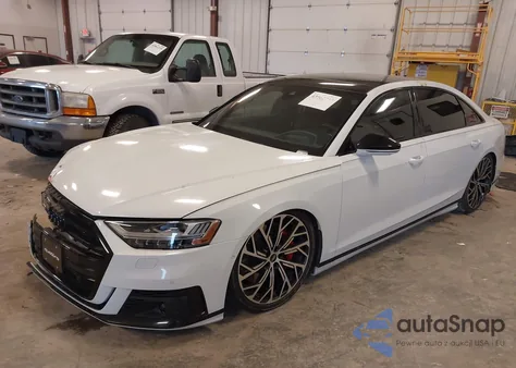 2021 Audi S8 Tfsi Quattro Tiptronic из США, поврежденный, VIN WAU8SAF83MN019065